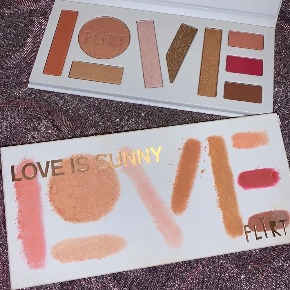 Flirt Cosmetics Love Is Sunny Eyeshadow Palette‎ Full Size